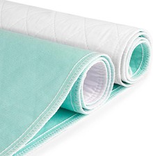 Waterproof Bed Pads Incontinence Washable Reusable Bedwetting Mattress Protector