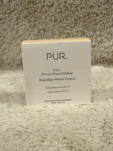 PUR Beauty 4-in-1 Pressed Mineral Makeup Powder Light LN6 SPF 15 Full Size BNIB - Picture 2 of 5