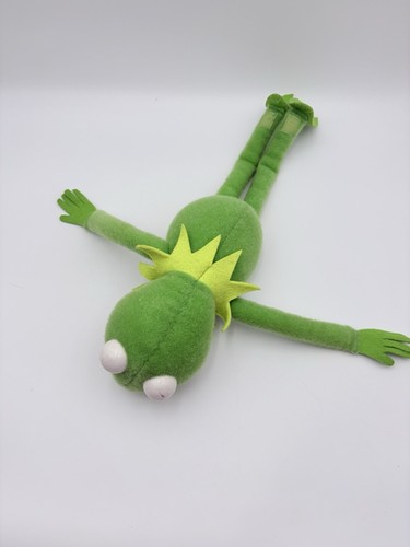 Fisher Price Muppets Plush Kermit The Frog Vintage Jim Henson Toy 1976 - 17” - Picture 8 of 9
