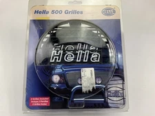 Hella 165530801 500/500FF Series 6.4" Round Light Protective Grille Cover - 2PCS