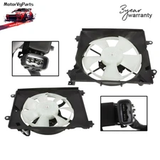 For Honda Civic 2012-2015 Dual Fan Engine Radiator Cooling Fan Assembly LH & RH