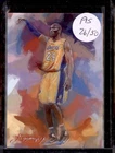KOBE BRYANT 2020 EDWARD VELA SKETCH CARD SIGNED ARTIST 20/50 L. A. LAKERS
