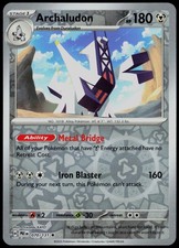 Carta Pokemon Archaludon 070/131 rara Evoluzioni Prismatiche Reverse Holo Near Mint