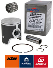 Vertex pistons KTM, Husqvarna, Gas Gas 50cc 2T piston kit + wrist bearing 23429AB