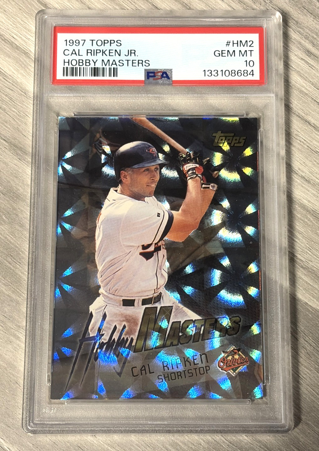 PSA 10 1997 Topps HOBBY MASTERS #HM2 CAL RIPKEN JR rare low pop INSERT!!!!