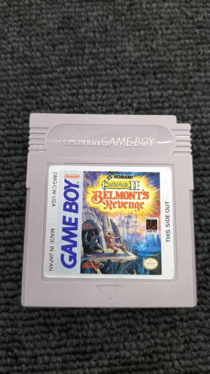 Castlevania Sur Game Boy (PAL) - Boîte + Notice, édition Originale 1991