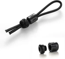 Paracord Beads for Knife Lanyard, DIY EDC Accessories, Glow Tube Slots