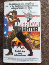 VHS AMERICAN FIGHTER Michael Dudikoff VMP Cannon grosse Softbox Kult für Sammler