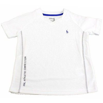 Polo Ralph Lauren Active Soft Touch Pure White Short Sleeve Sport Shirt Sz. 5