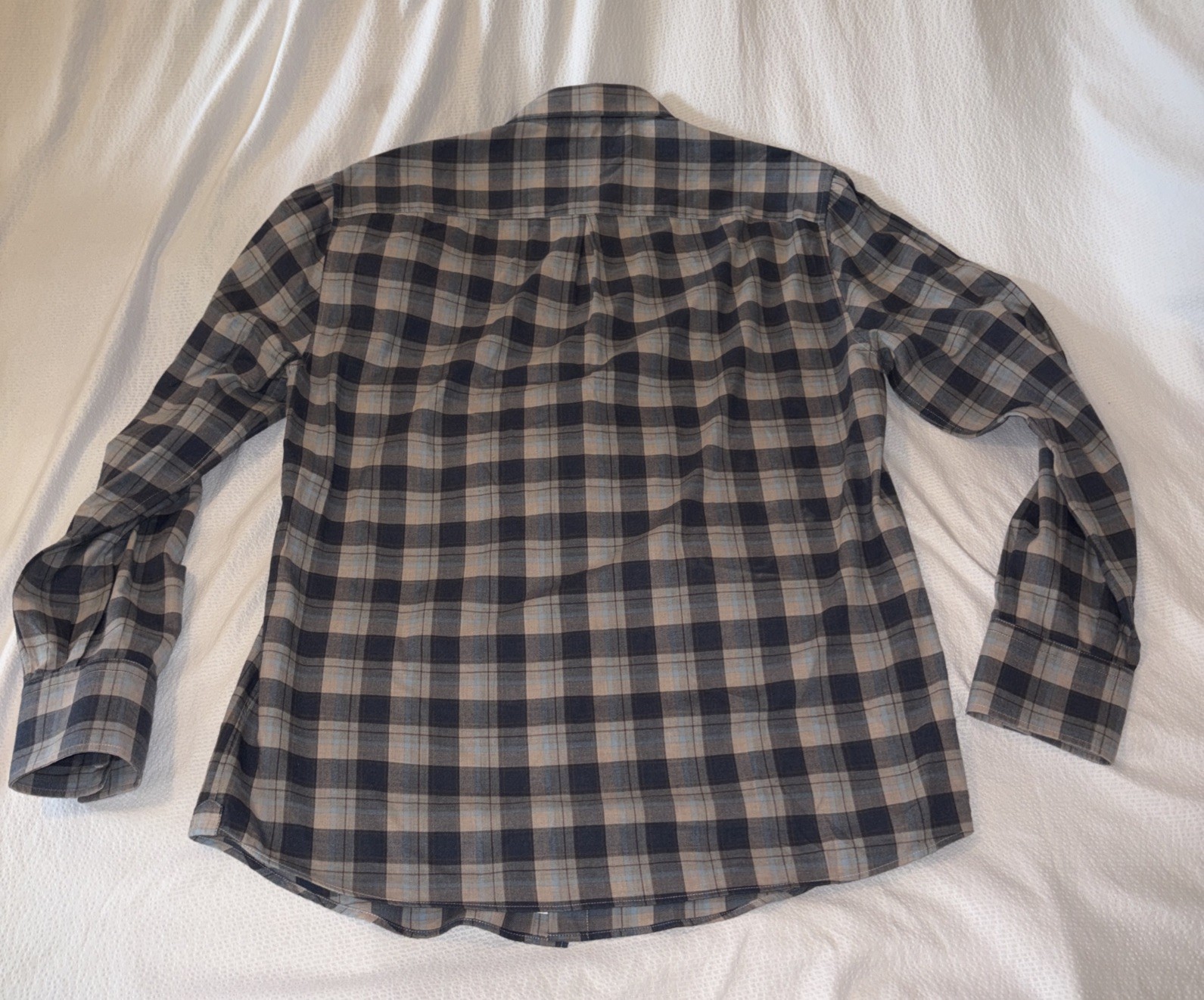 Brunello Cucinelli Plaid Basic Fit Button Down Dr… - image 13