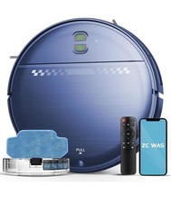 Robot Vacuum and Mop Combo, 2-in-1 Robot Vacuum Cleaner, Perfect for Pet Hair