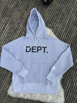 Gallery Dept P/O Hoodie | Heather Grey | Größe L / Large | Kapuze Baumwolle