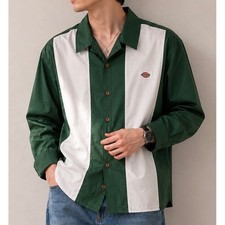 Dickies Westover Long Sleeve Bowling Shirt Me...