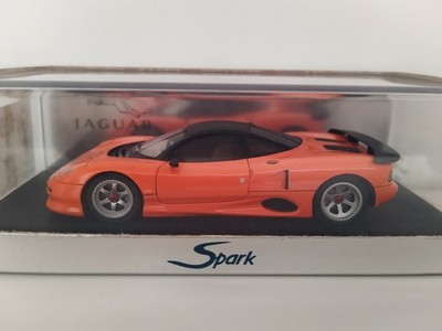 Jaguar XJR-15 1990 Orange Spark S0773 1/43