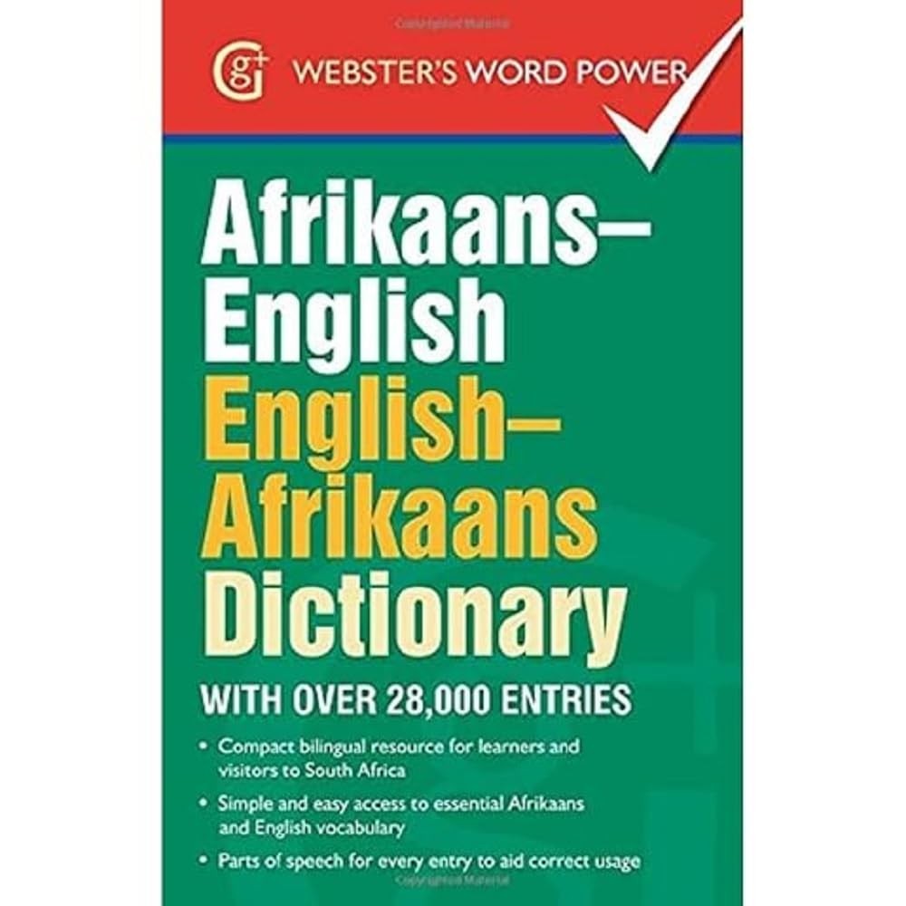 Afrikaans-English, English-Afrikaans Dictionary: With Over 28,000 Entries - Image 3