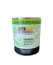 Autobahn Victory Red Basecoat Auto Paint GALLON Size GM Code WA9260/High Teck