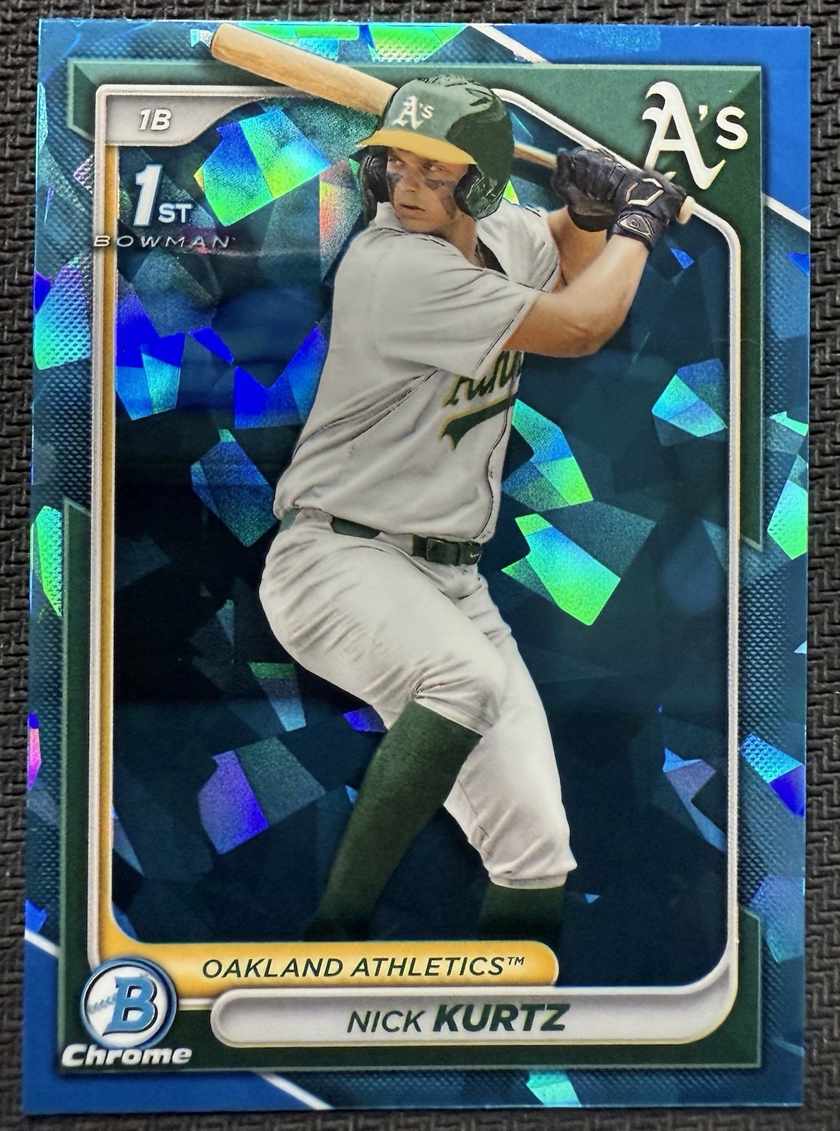 2024 Bowman Chrome Draft Sapphire Edition - Nick Kurtz 1st Bowman #BDC-56 (RC)