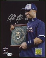 Placido Polanco Signed Autographed 2006 ALCS 8x10 Photo JSA *920