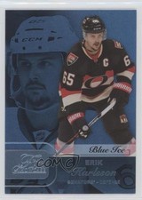 2015 Upper Deck Fleer Showcase Flair Row 1 Blue Ice 38/99 Erik Karlsson #6 w3w