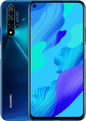 HUAWEI nova 5T 128GB 6GB 48MP Blau Dual SIM Smartphone Handy wie neu TOP