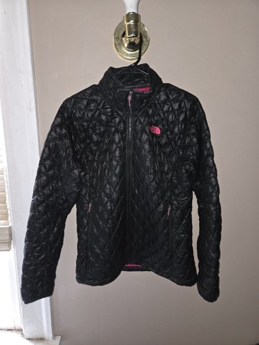 The North Face Thermoball Jacket Women's Medium Black Pink