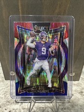 2024 Panini Select JJ McCarthy Red White Blue Shock #24 Concourse Level