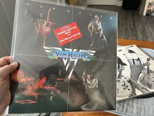 VAN HALEN Debut SELF TITLED VINYL LP 180 GRAM NEW SEALED MINT Running With Devil