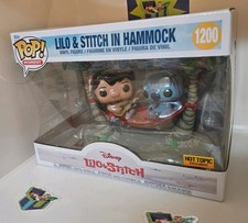 lilo & stitch in hammock hot topic exclusive funko pop moment 1200