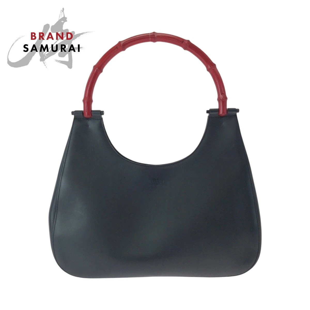 Excellent sac à bandoulière Gucci bambou noir rouge cuir 001 3739 femme s