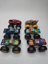 Lot Of Hot Wheels Monster Truck 1:64 Diecast Vehicle 6Pcs Raptor Subject Raijyu