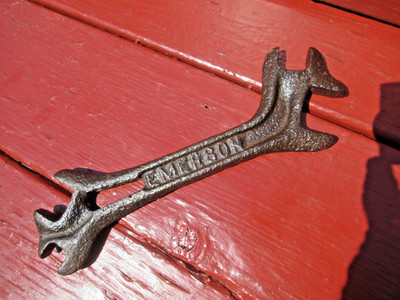 Vintage Emerson Mfg. Co. multi Wrench Rockford IL. Reaper Tractor Implement Plow