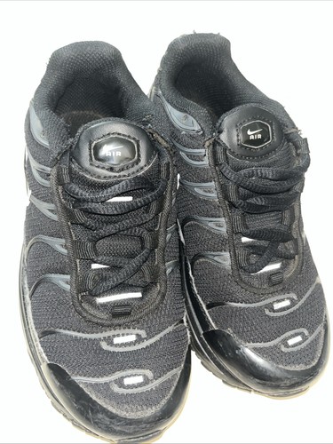 Nike Air Max Plus GS Schwarz Pure Platinum Turnschuhe 306120-053 Jugend Größe 11C - Bild 10 von 24