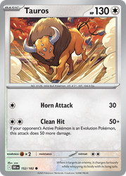 Tauros 152/182 Destined Rivals Reverse Holo