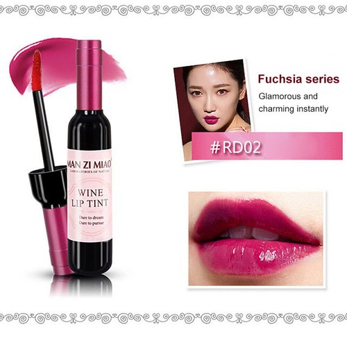 Wine Lip Tint Gloss Liquid Lipstick Waterproof Long Lasting Matte Look 6 Colours - Picture 20 of 21