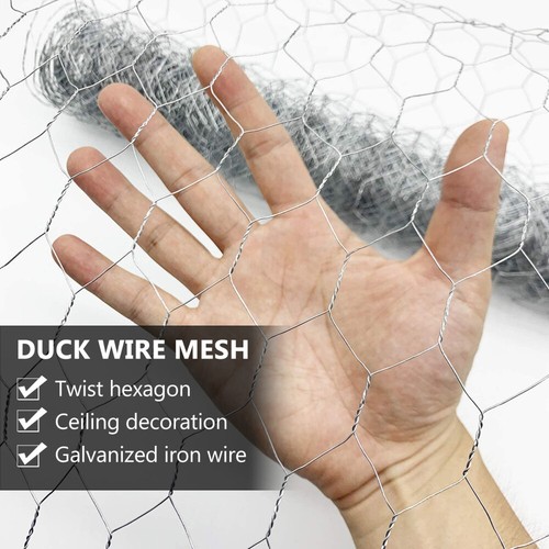 Hexagonal Mesh Decoration Baby Poultry Netting Chicken Wire Hoops - Picture 8 of 12