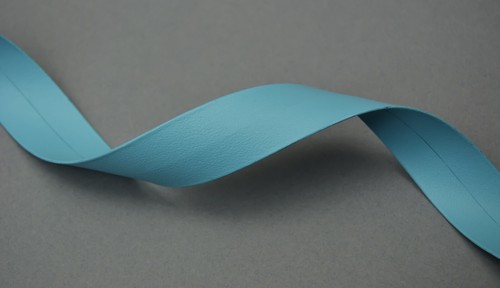 Cinta de recorte de cinta plegada plana de cuero sintético italiano de 20 mm correa PU vegana  - Imagen 49 de 65