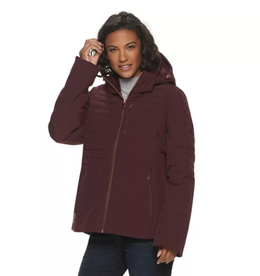 zeroxposur heavyweight puffer jacket