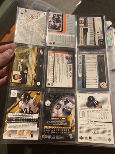 Jerome Bettis 9 Card Lot - Picture 6 of 6