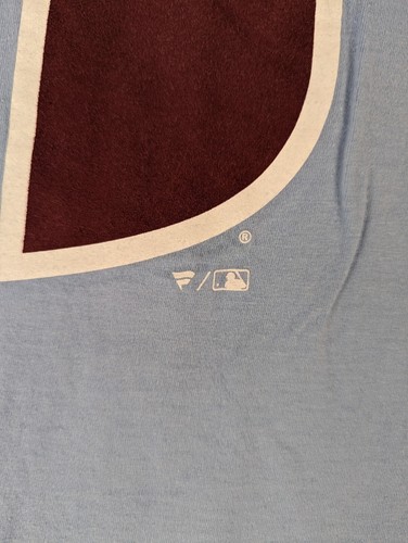 Fanatics Shirt Mens 4XL Blue Short Sleeve Graphic Tee - Picture 10 of 12
