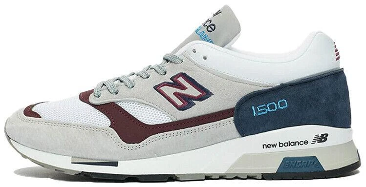 New Balance 1500 Made in England Grey Navy Red for Sale