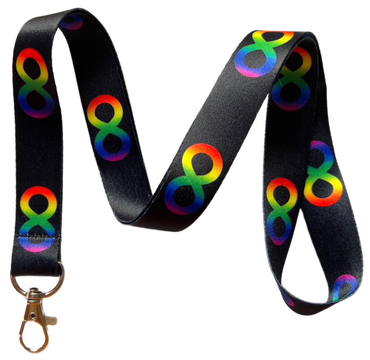 Infinity Symbol Infiniti Lanyard Autism Awareness Infinity Symbol - Main Image