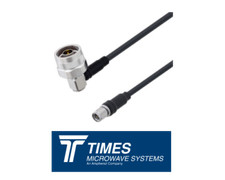 LMR-195 Times Microwave Coaxial Cable Assembly N male RA - SMA male connectors