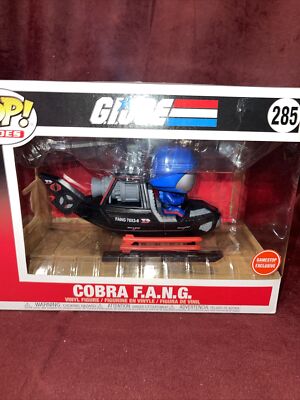 Funko Pop! Rides: G.I. Joe Cobra F.A.N.G.  GameStop Exclusive #285 New B5
