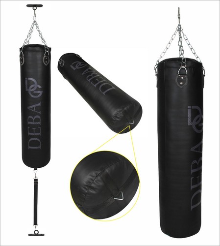 Saco de boxeo Deba® saco de arena deportes de combate con cadena de acero y soporte para saco de boxeo DE - Imagen 9 de 35