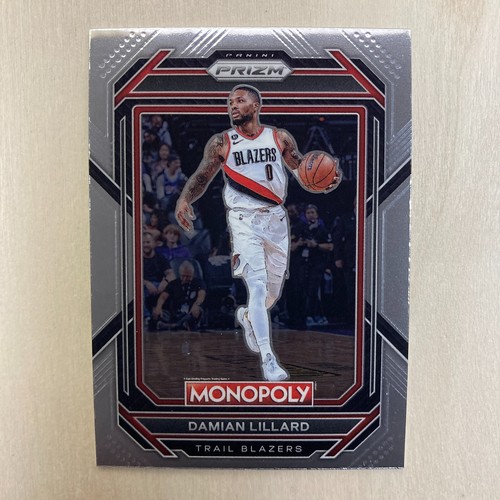 Damian Lillard 2022-23 Panini Prizm Monopoly #73 NBA Portland Trail Blazers