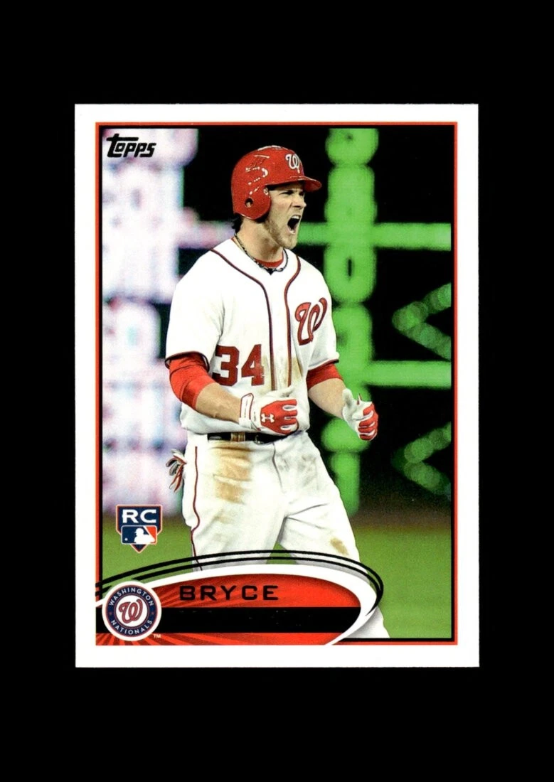 2012 Topps: #661 Bryce Harper Screaming Variation RC NM-MT OR BETTER