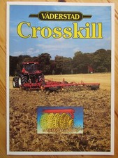 VÄDERSTAD Crosskill Ring Rollers Rolls brochure/leaflet