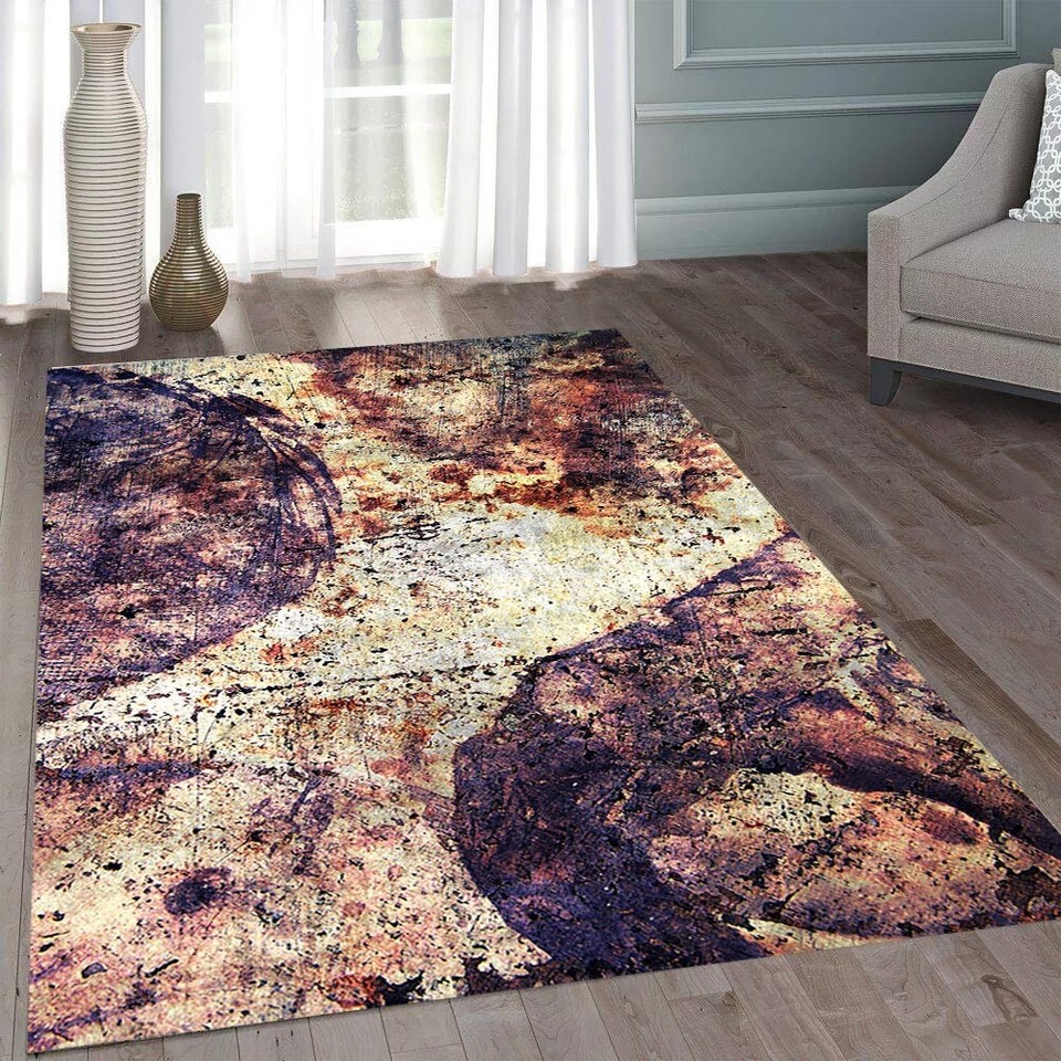 Noen Rug Neon Rug, Abstract Rug,Colorful Rug, Area Rug,Non Slip Floor Carpet ...