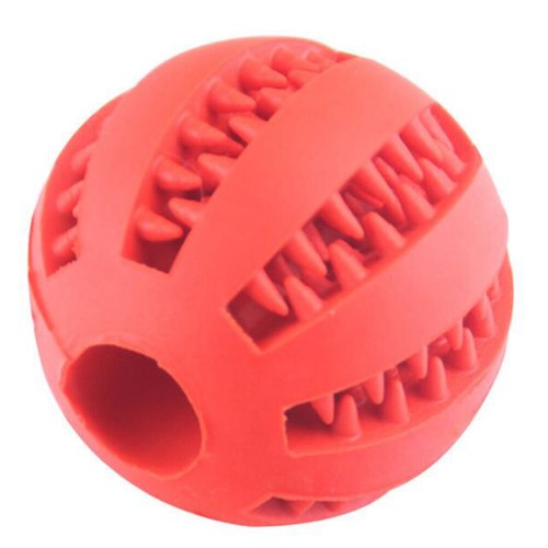 Pet Dog Toy Rubber Ball Funny Interactive Elasticity Dog Chew Tooth Cleaning ∠ - Picture 3 of 14