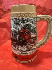 Vintage  Budweiser beer steins